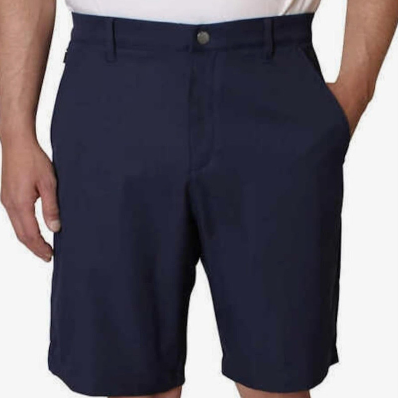 Kirkland Signature Men’s Blue Chino Shorts Size 40 Stretch UPF 50 8.5″ Inseam
