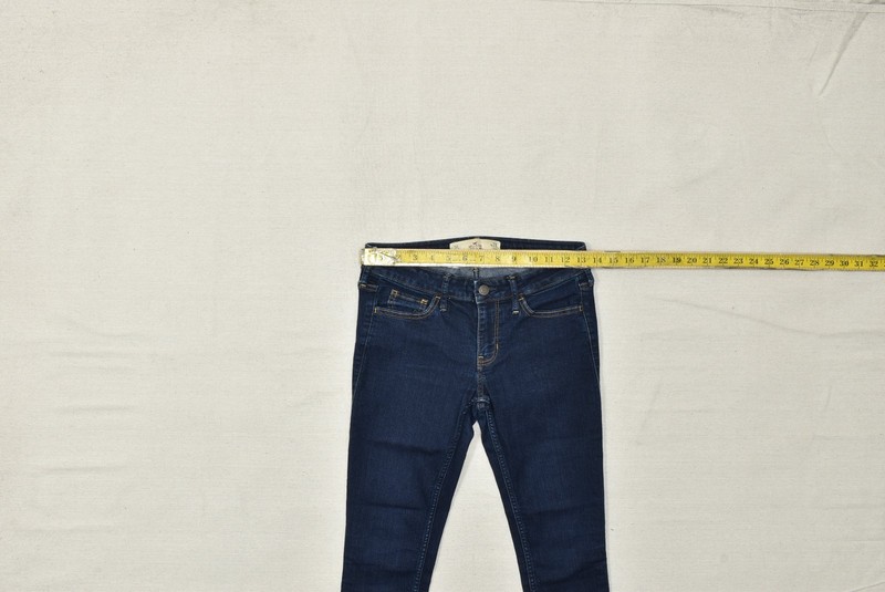 Hollister Women Super Skinny Jeans Womens 3S W26 L29 Dark Wash Stretch Denim gallery