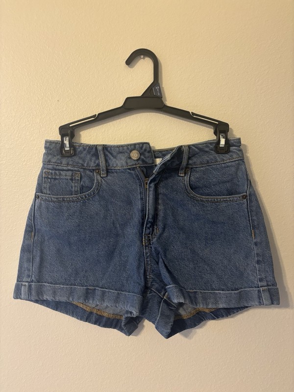 Women’s PacSun Denim Mom Shorts Blue Size 24