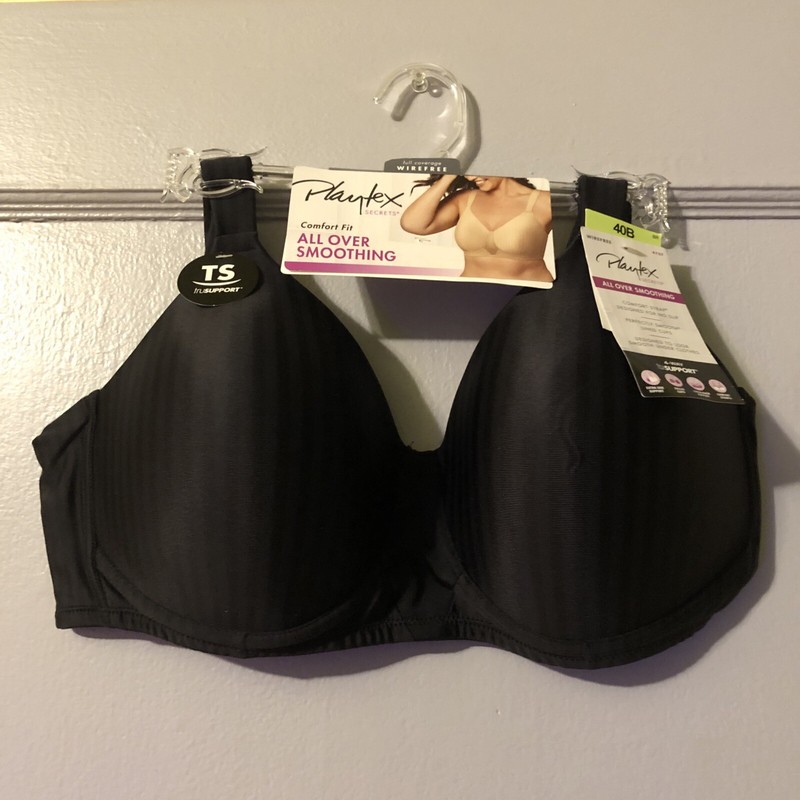 Playtex secrets perfectly smooth wirefree bra US4707