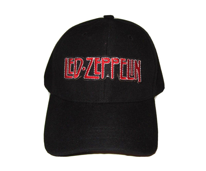 LED ZEPPELIN Music Band Embroidered Logo Patch Adjustable Baseball Hat
