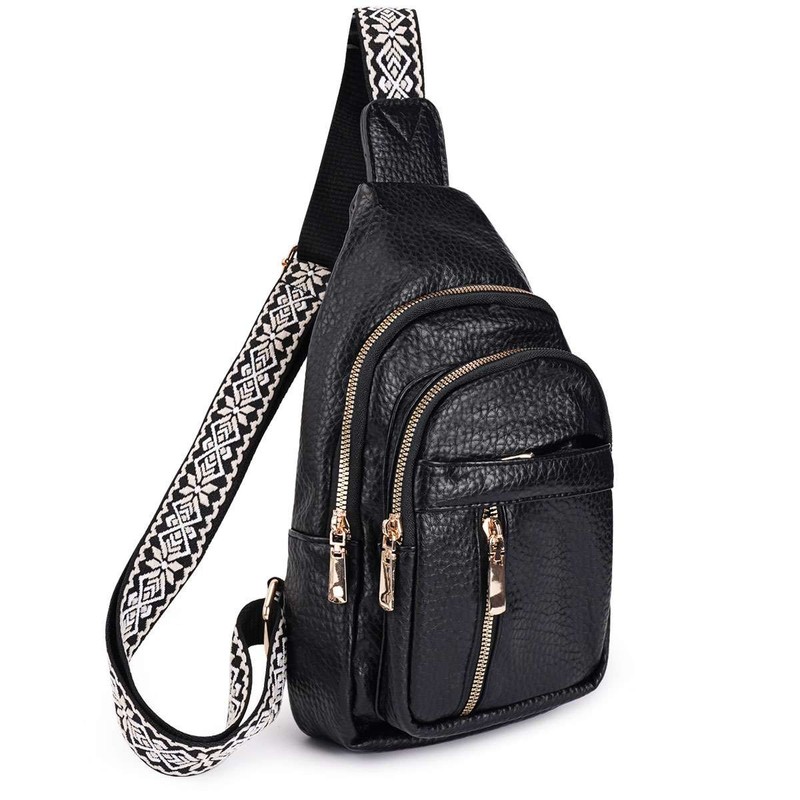 Women Crossbody Shoulder Bags Chest Sling Bag Fanny Packs Travel Sports Backpack