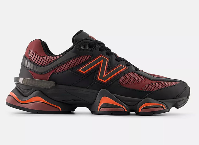New Balance 9060 Black Red U9060BLA Size Men’s Brand New