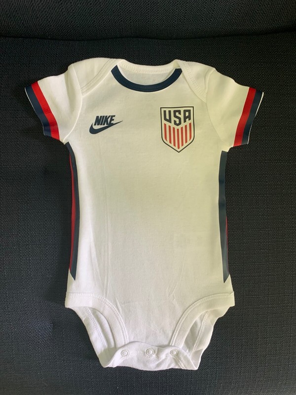 usa soccer baby bodysuit