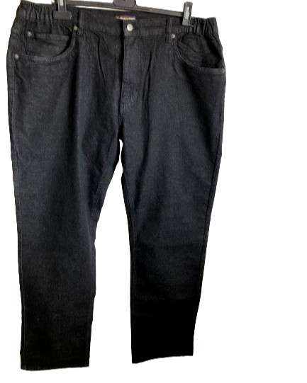 mens jeans size 56 Atlas for men black straight leg