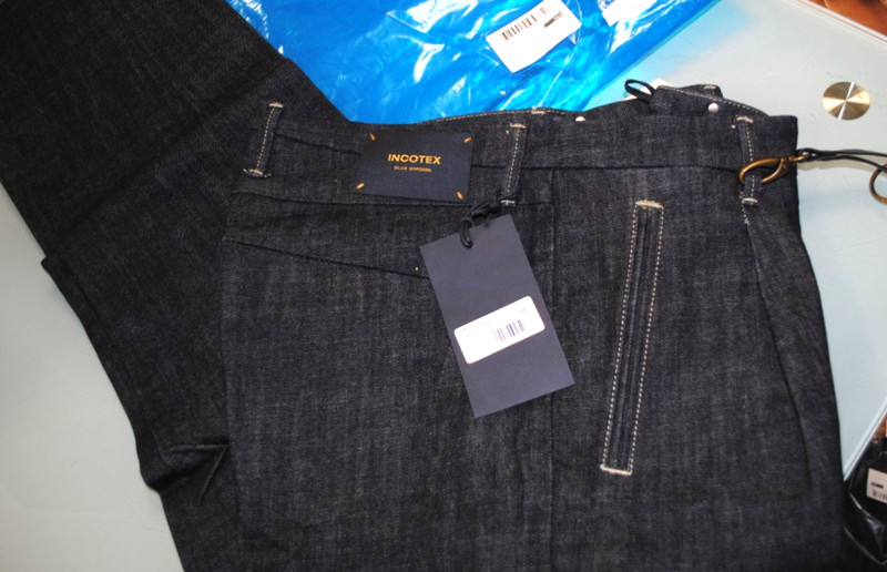 INCOTEX BLUE DIVISION JEANS NEW 320.00 CART. 32-46 DENIM + ELASTANE LAV2 15 KQ