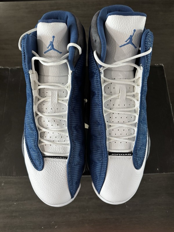 Air Jordan 13 Retro Flint 2010 Size 14 Mens Blue White Gray 414571-401 Sneakers gallery