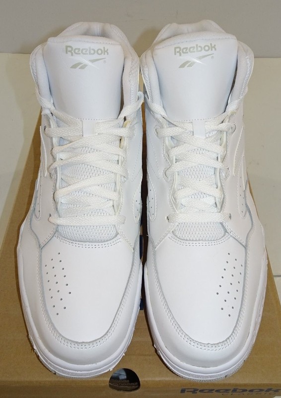 REEBOK BB4600 Mid Men's Basketball Shoes White Leather NWD 6.5 to 15M gallery