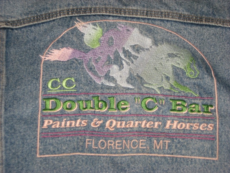 Vintage Carhartt Men's Denim Trucker Jacket XL J12 DST USA Logo on Back gallery