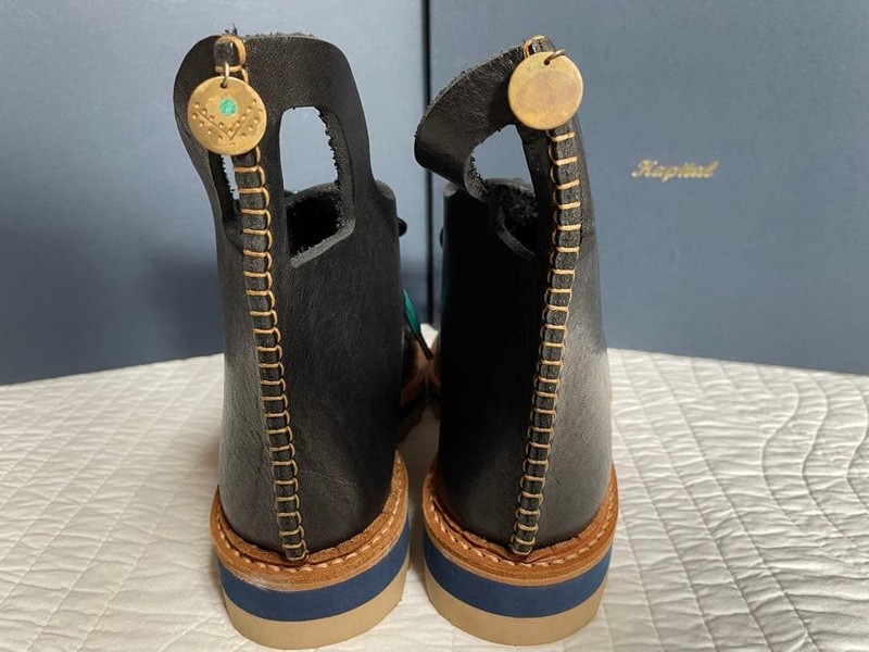 Men 7.5US Kapital Men'S Lace Up Boots JPN Limited Edition Rare Craft Model VHTF gallery