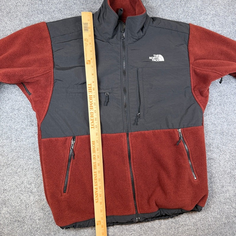 The North Face Retro Denali Jacket Mens L Brown Black Fleece Full Zip Polartec gallery