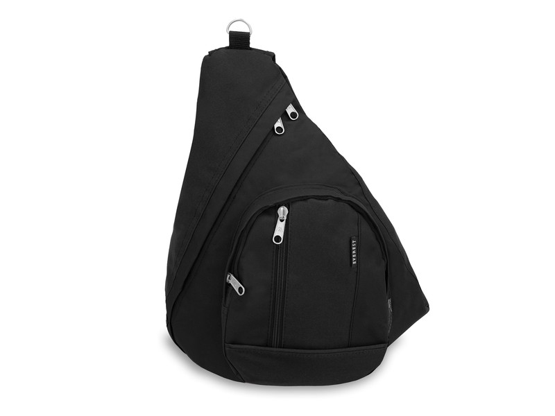 19″ Sling Bag, Black All Ages, Work, Sports, and Travel