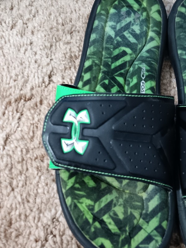 Under Armour Ignite Slides Men's Size 12 4D Foam Footbed gallery