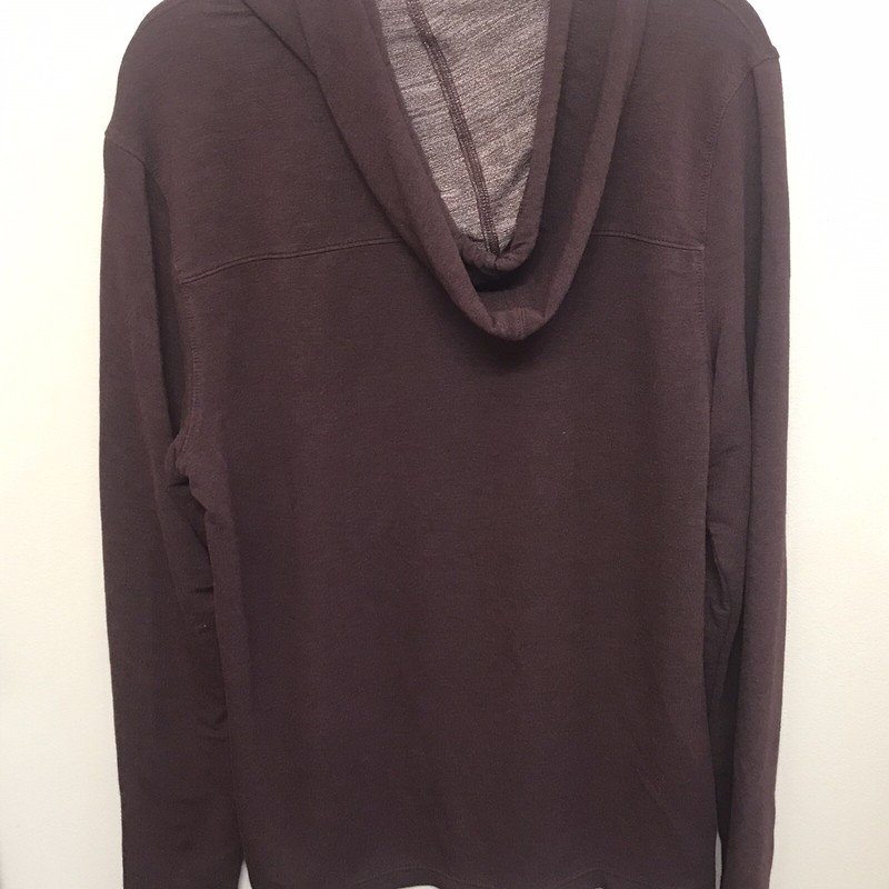 Gerry Men's M Hoodie Cozy Maroon Pullover With Kangaroo Pocket & Drawstring Hood gallery