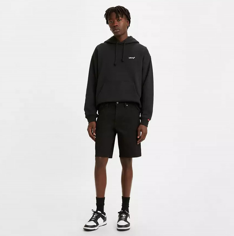 LEVI’S 405 Standard 10″ Men’s Shorts, KS Black – Stretch