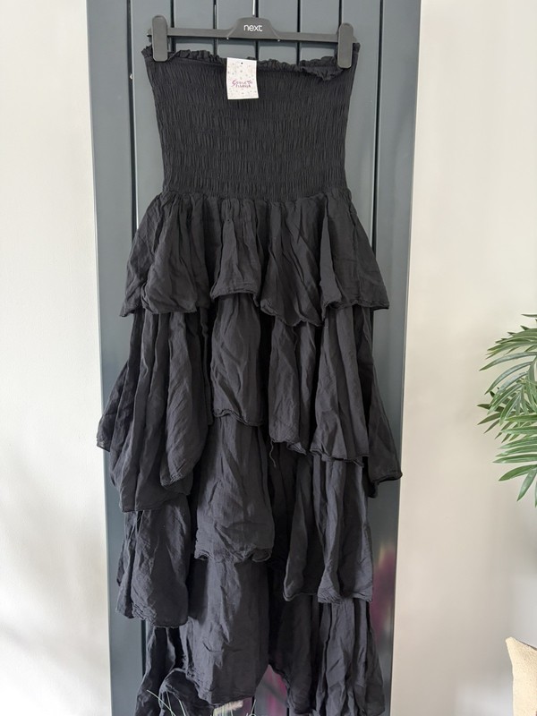GOOSE ISLAND BARDOT BLACK DRESS ONE SIZE UP TO SIZE 14/16 BRAND NEW WITH LABELS