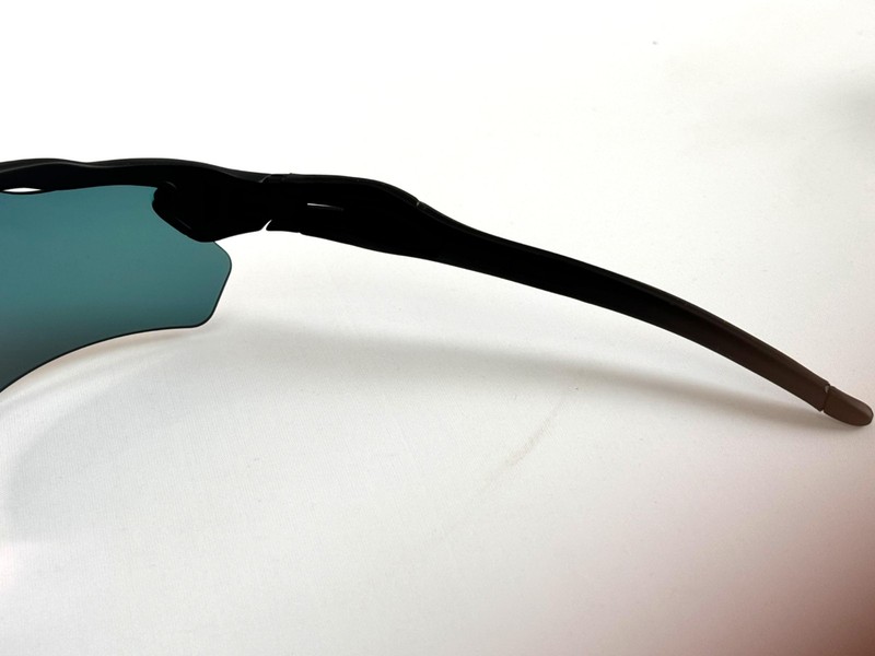 Oakley Radar EV Patn Sunglasses Black Frame Orange Prizm Lenses OO9208 gallery