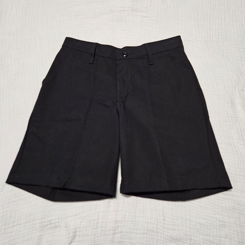 Red Kap PT27 Black Plain Front Work Shorts Women’s Size 4 Twill Industrial NWT