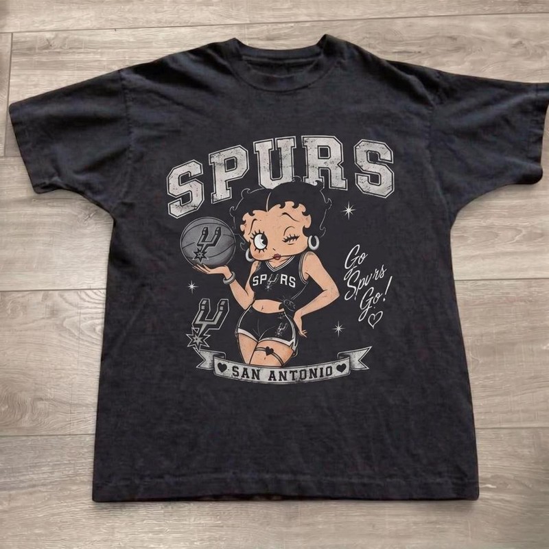 Antoni0 S purs black Betty Bo0p tee