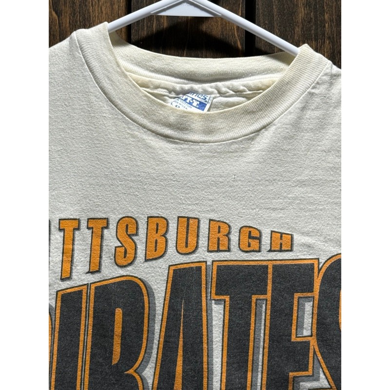 Vintage 1990 Pittsburgh Pirates Eastern Division Champs Shirt Starter Hanes L gallery