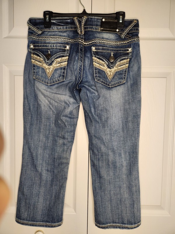 Vigoss The New York Capri Jeans Womens Size 7 Length 21 in gallery