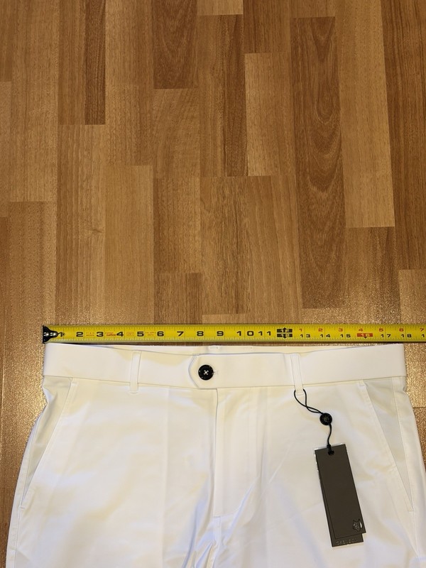 $130 Greyson Golf Shorts Mens Size 34 Montauk Performance Arctic White 10" gallery