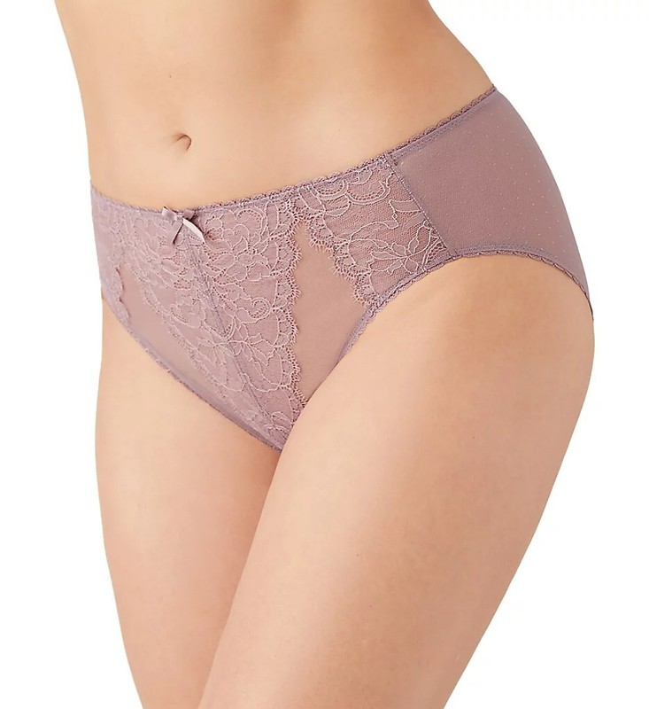 WACOAL 841186 RETRO CHIC Brief HiCut Panty ~ BEAUTIFUL COLORS ~ S ~ NWT $32 gallery