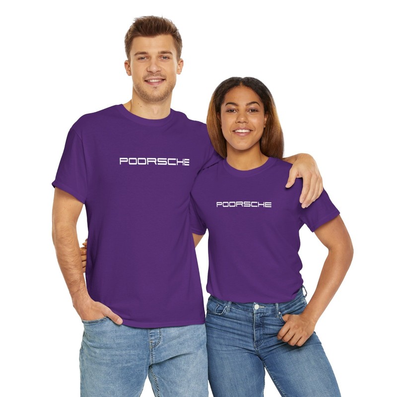 Poorsche T-Shirt Motorsport Apparel for Gearheads, Sports Car Lover Gift gallery
