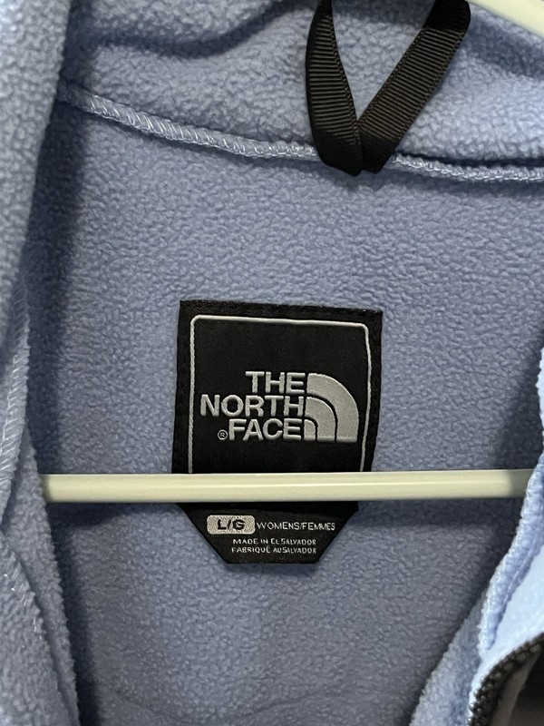 The North Face Women's Denali Fleece Jacket Size Large, Light Blue, Full Zip gallery