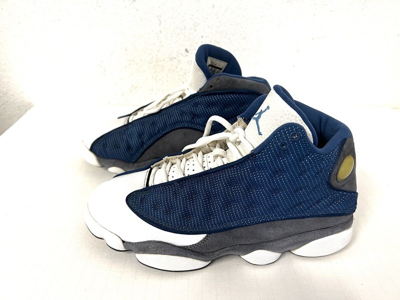 Nike Air Jordan XIII 13 Retro 2010 French Blue Flint Grey Gray 414571-401 Sz 8.5