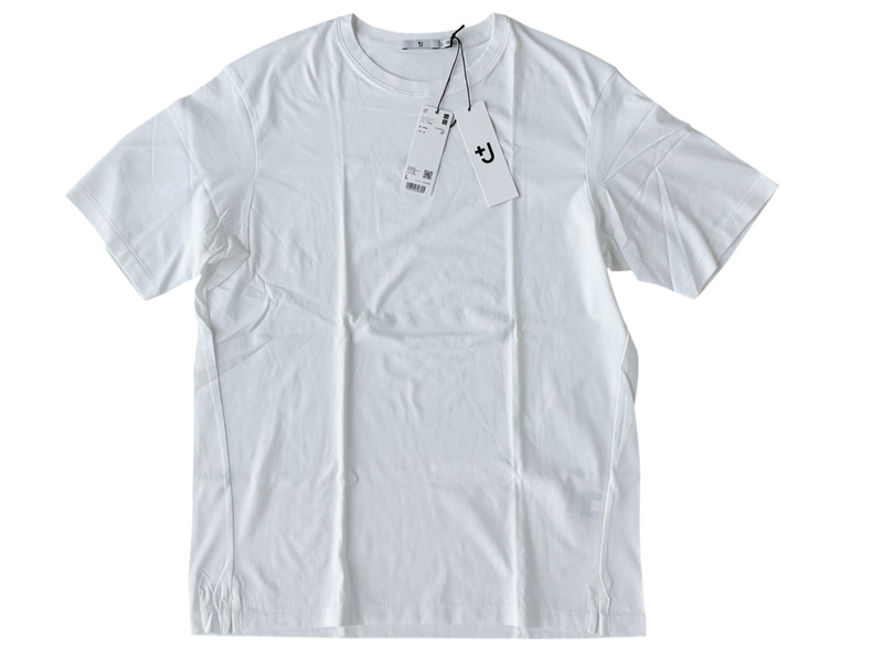 Jil Sander +J x Uniqlo Supima Cotton T-Shirt Mens L White NWT