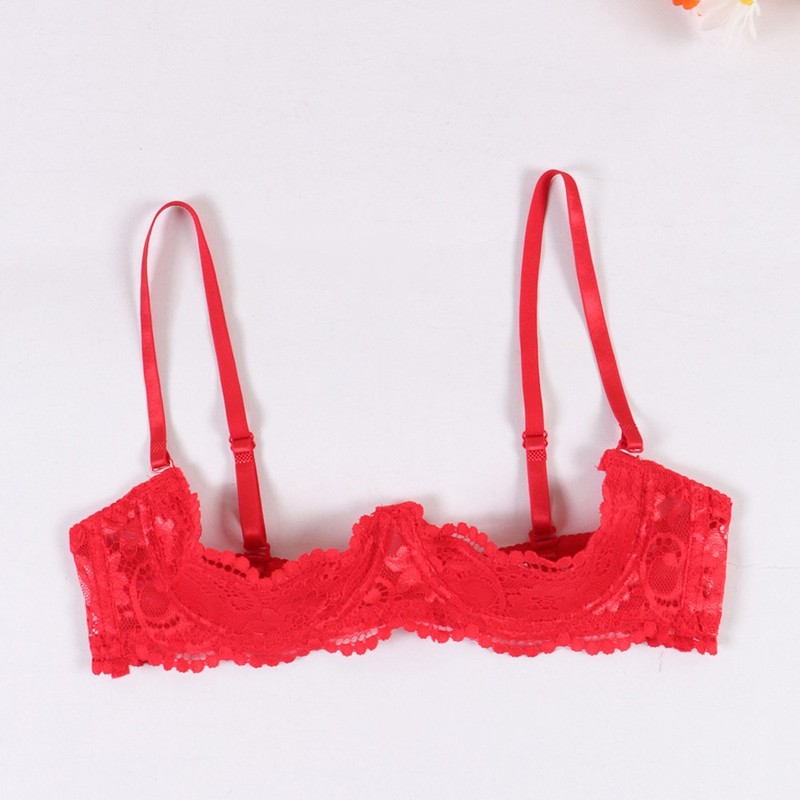 Lady Bras Half Cup Bra Low Cut Sexy Lingerie Underwired Bra Party Brassiere ABCD gallery
