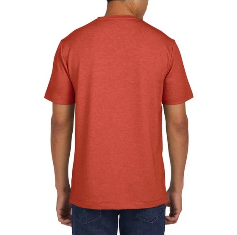 Lands’ End Men’s Short Sleeve Tee, Color Red, Size Small, Classic Fit, Stretch.. gallery