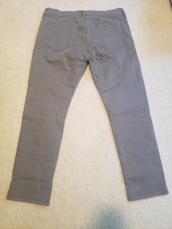 J Crew Green Jeans Slim Straight 33x30 Flex BK228 2029579-BD01 FREE SHIPPING! gallery