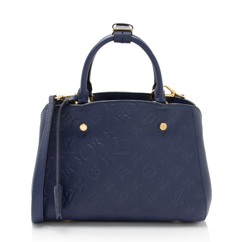 Louis Vuitton Monogram Empreinte Montaigne BB Satchel