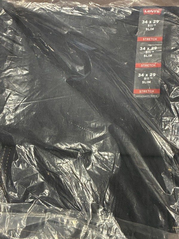 Levi's 511 Slim Fit Jeans Men's Size 34x29 Dark Wash Stretch Denim New With Tags gallery