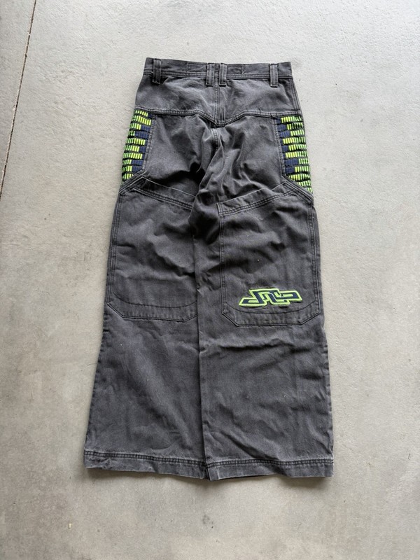 JNCO Vintage 90s Equalizer Jeans Size 32x32 gallery