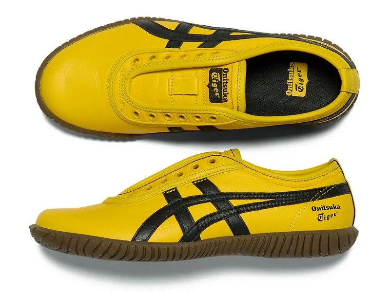 Asics Onitsuka Tiger TSUNAHIKI SLIP-ON 1183C529 750 SUNFLOWER YELLOW/BLACK gallery