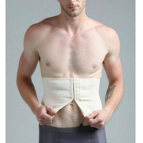 Men Waist Trainer Body Shaper Tummy Girdle Belt Belly Fat Burners Corset S-3XL gallery