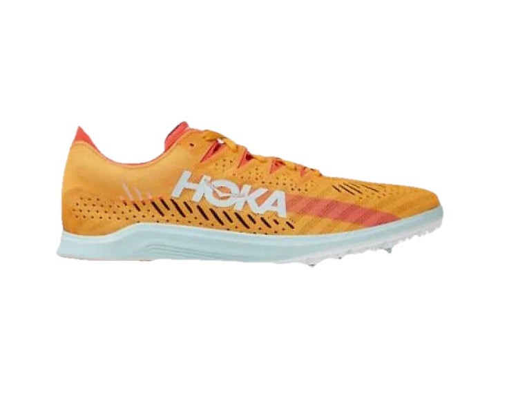 HOKA Cielo X LD track Spikes Women’s 8 Radiant Yellow/Camellia