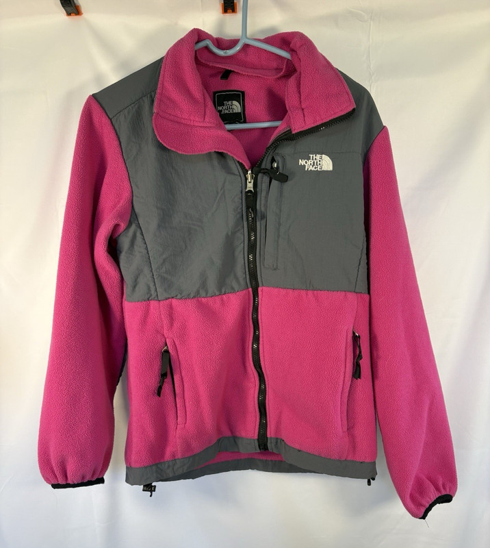 The North Face Women’s L, Pink/Gray, Denali Fleece