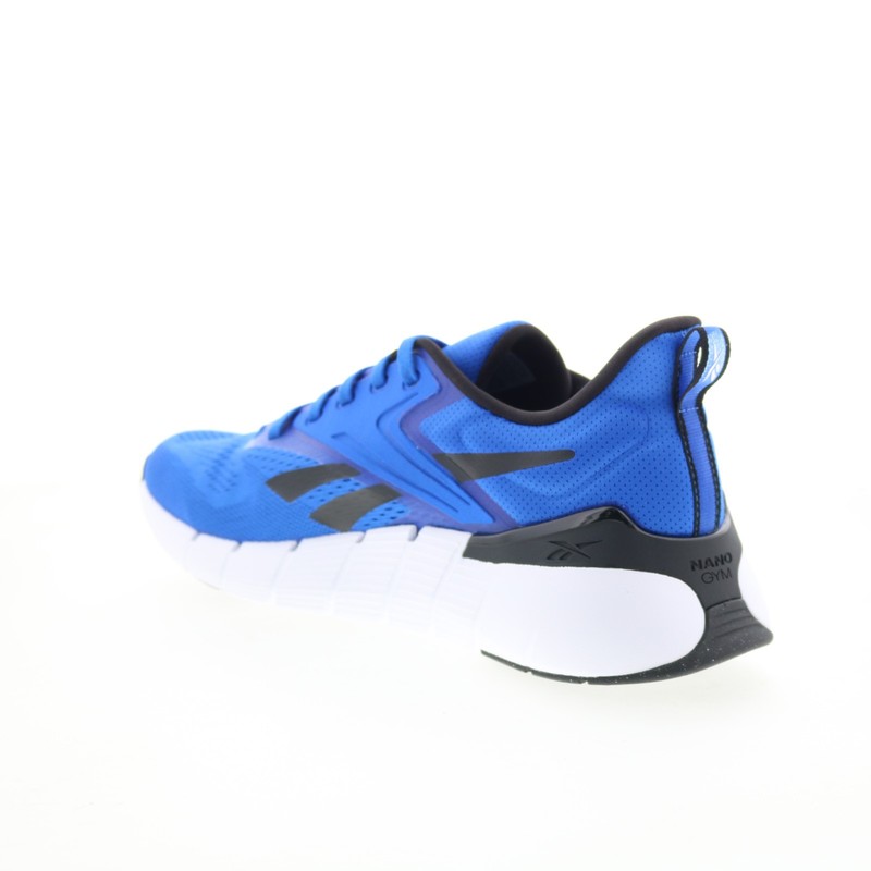 Reebok Nano Gym Mens Blue Mesh Lace Up Athletic Cross Training Shoes gallery