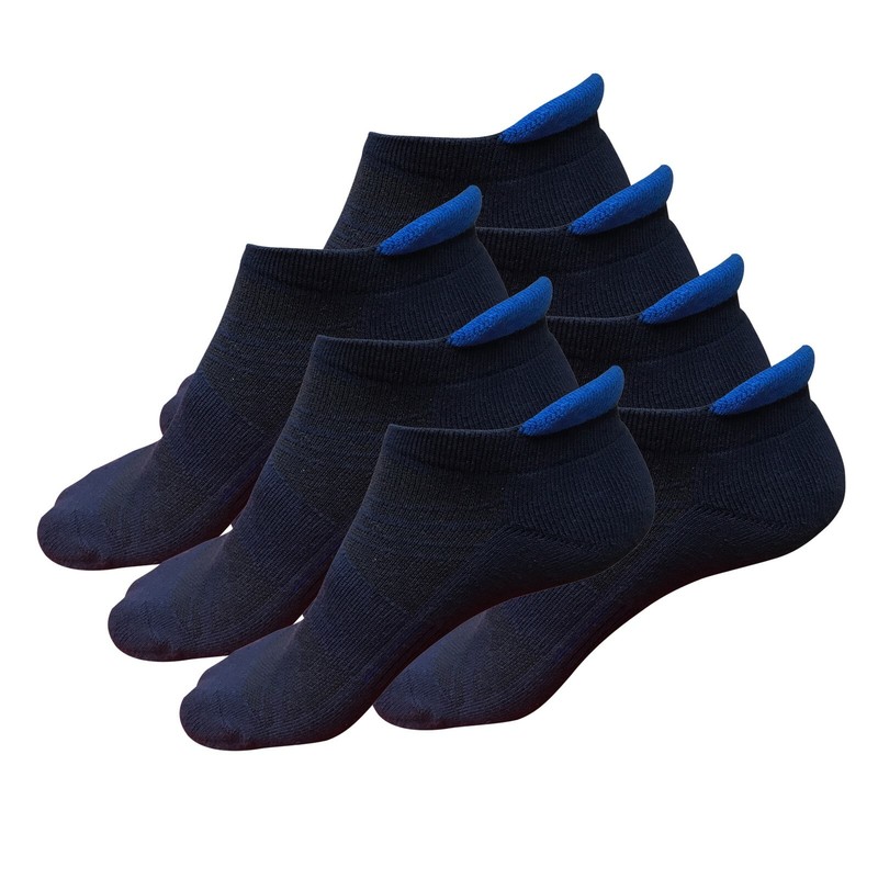 7 pair Mens Low Cut Ankle Athletic Cotton Breathable Running Sport Sneaker Socks