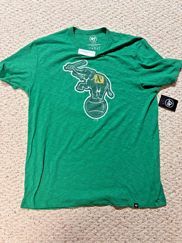 Oakland Athletics ’47 Brand Retro T-Shirt Brand New XL
