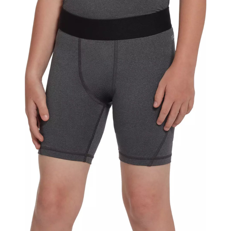 DSG Boys Small Dark Heather Gray Compression Activewear Athleisure Shorts J12-11