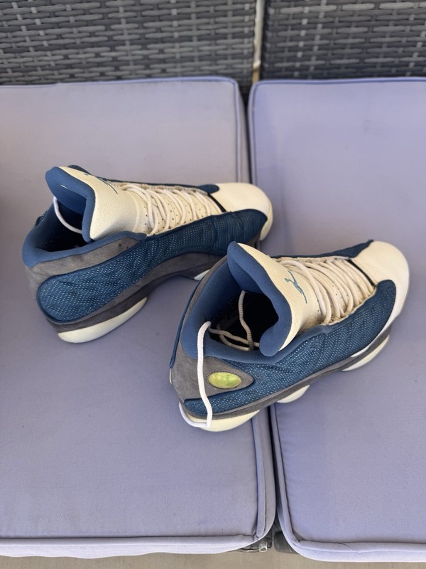 Jordan Air Jordan 13 Retro Flint Mid Top French Blue/Flint Grey 414571-401 2010 gallery