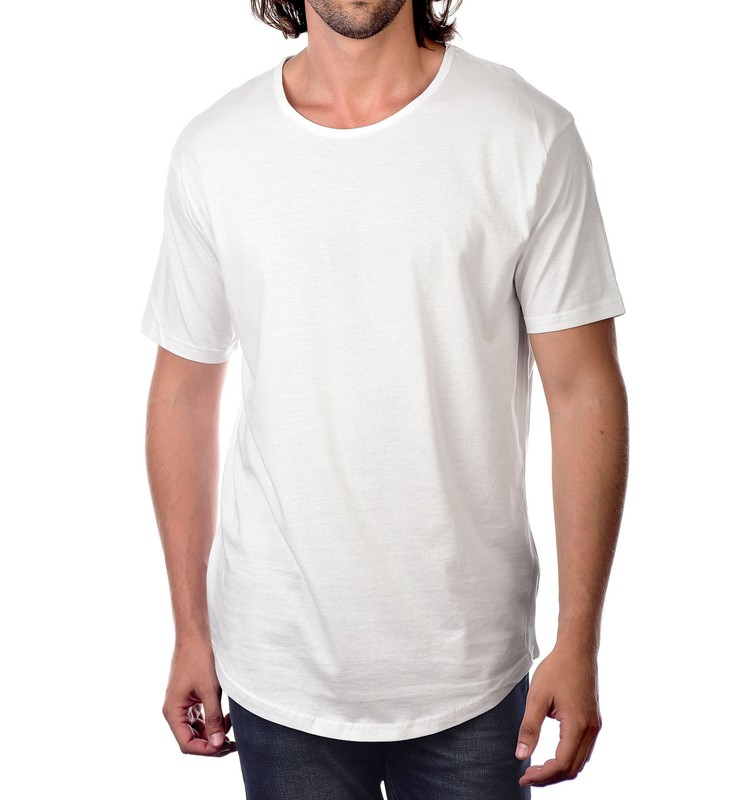 LUCKY BASTARDS CONTEMPORARY LONG MODERN T SHIRT 3 COMBO EXTENDED ELONGATED SCOOP gallery