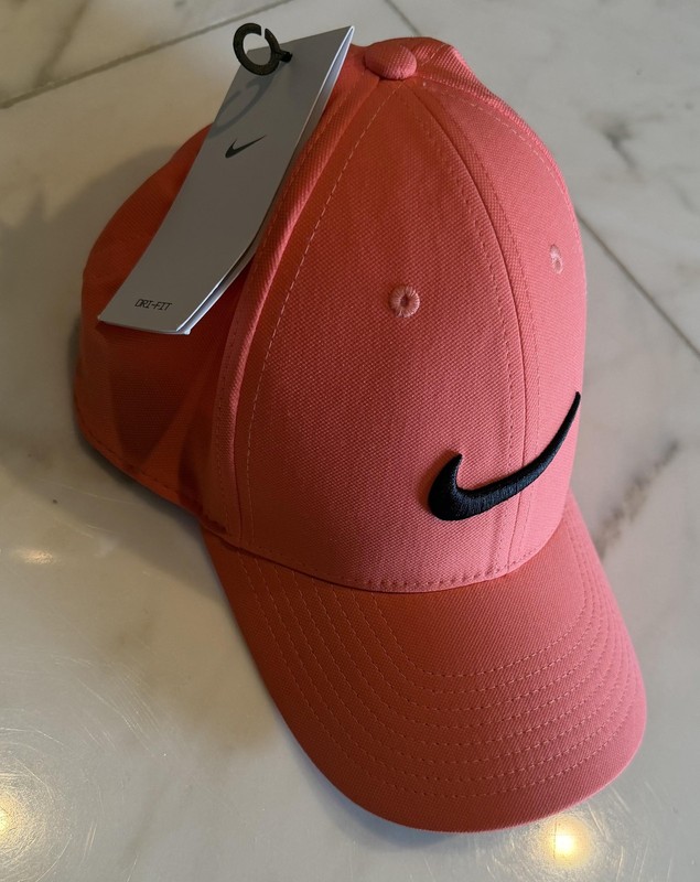 NWT Nike Hat Cap Strap Back Mens One Size Orange Legacy91 Dri-FIT Baseball