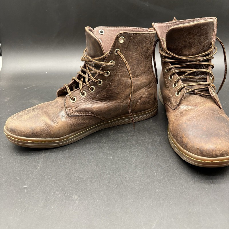 Dr. Martens Tobias Brown Leather Ankle Boots Size 10 (EU 42) AirWair – Pre-Owned gallery