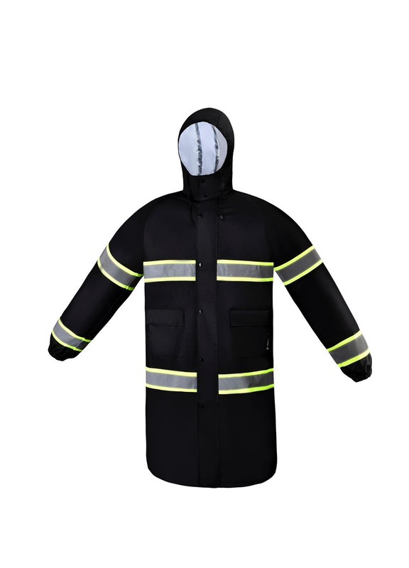 Safety Rain-Coat, Rain-Wear Rain Trench Coat / Choose Color